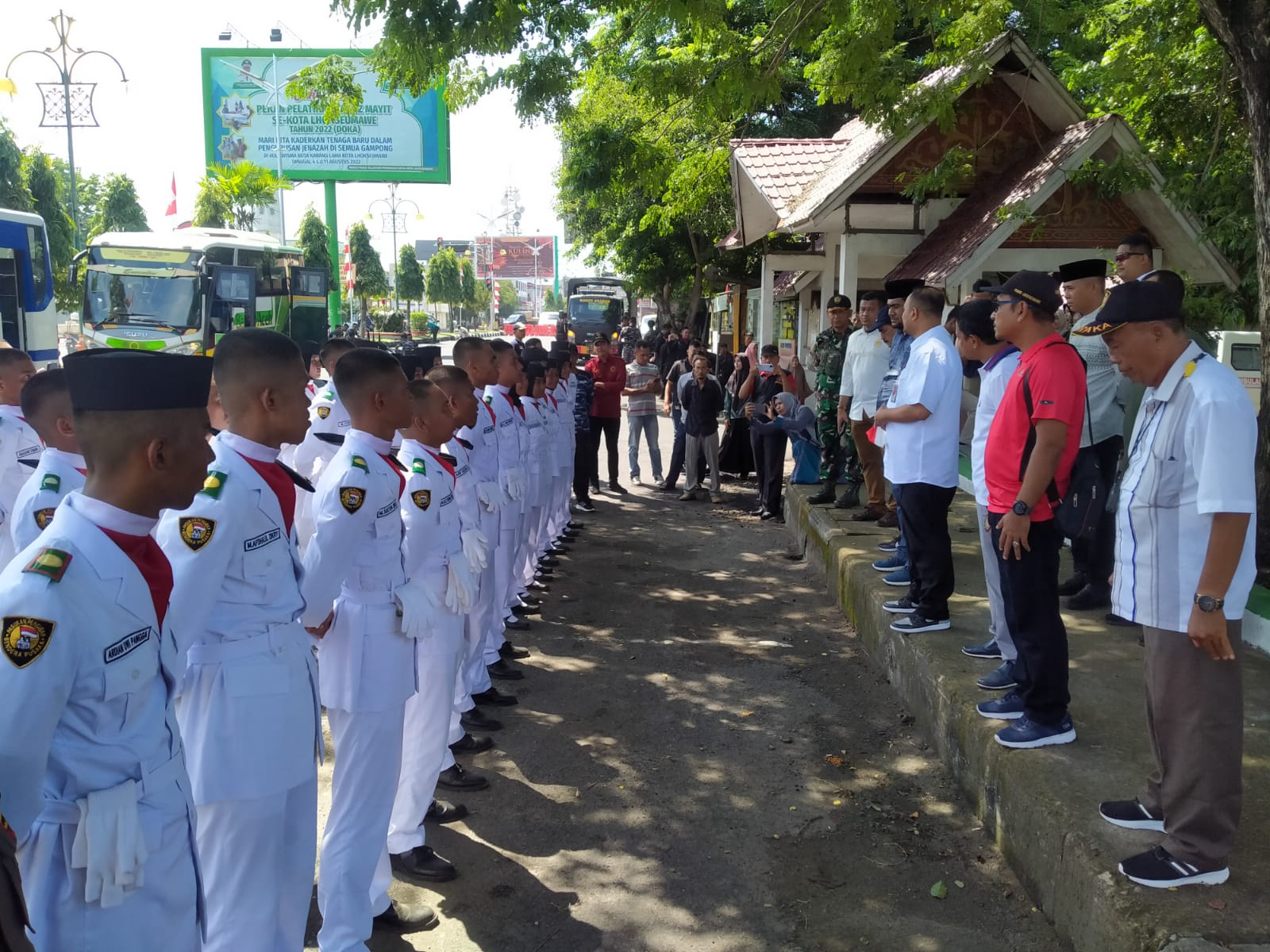 PJ Walikota ingatkan Paskibra jaga kesehatan Dalam Gladi Hut-Ri Ke 77