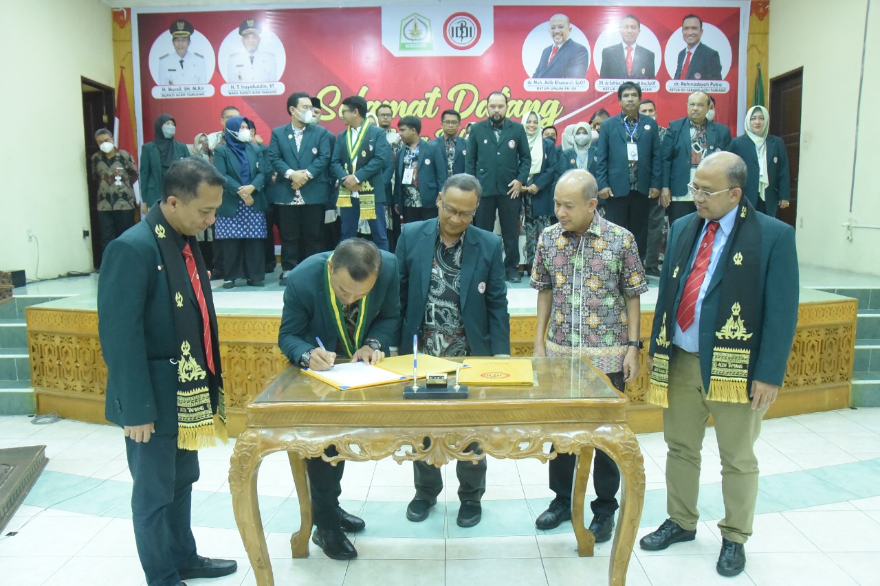 dr. Rahmadsyah Putra terpilih sebagai ketua IDI Cabang Aceh Tamiang.