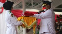 PJ WaliKota  Lhokseumawe  Imran Pimpin Upacara HUT RI Ke 77