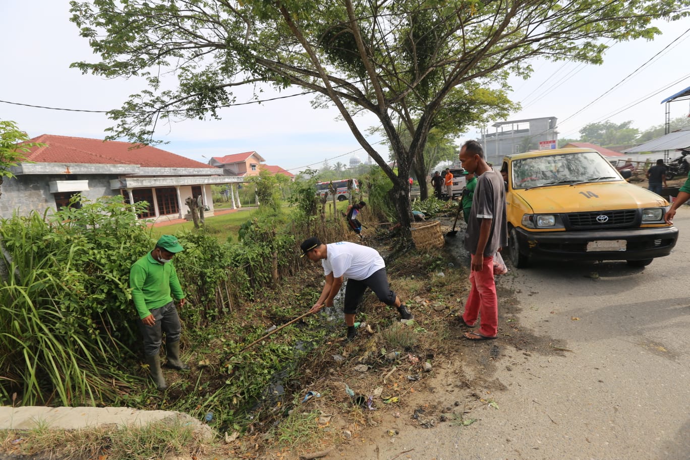 Gerakan Masyarakat Lhokseumawe Bersih Sasar Kecamatan Muara Dua