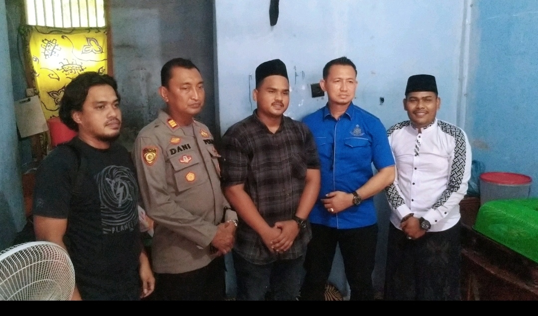 Satresnarkoba Polres Aceh Utara Hadiri Peusijuk Wartawan Dan Saling Berdamai