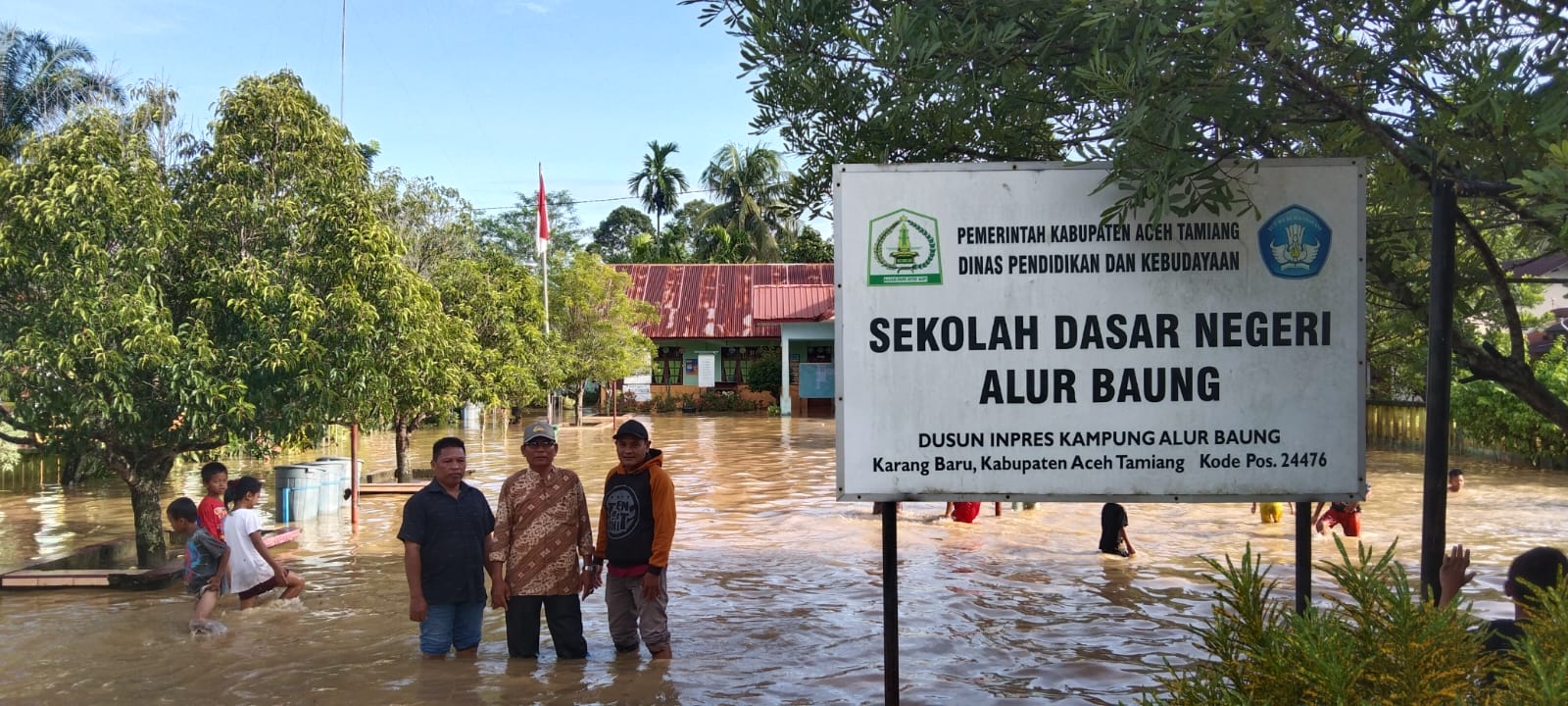 Sekolah SD Negeri Alur Baung Banjir