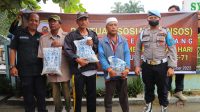 Polres Aceh Tamiang Meriahkan HUT Humas Ke 71,Salurkan Bantuan Sosial Sembako