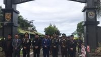 Joncik Muhammad Pimpin Upacara HUT TNI Ke-77 di Makodim 0405/Lahat