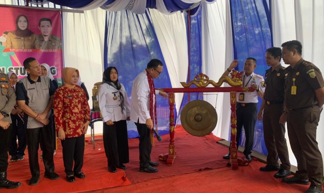 Bupati Launching Aksi Bergizi Cegah Stunting Di Kabupaten Empat Lawang