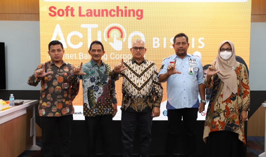 Bank Aceh Luncurkan Internet Banking Corporate Action Bisnis di Hari Pahlawan* Gratis Transfer Antar Bank Hingga 31 Desember 2022