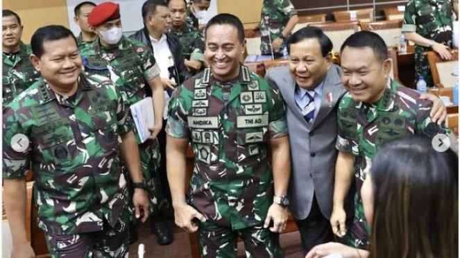 3 Calon Panglima TNI Pengganti Andika Masa Pensiunnya Mepet, DPR: Dilematis