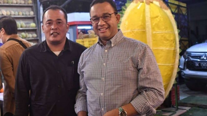 Anies Sebut Tak Sengaja Ketemu Wakil Wali Kota Medan di Pedagang Durian