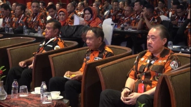 Di Hadapan Japto, Ahmad Ali Minta Kader Tak Lupakan Sejarah Berdirinya Pemuda Pancasila