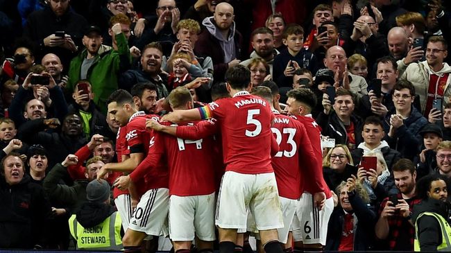 Hasil Piala Liga, Manchester United Taklukkan Villa 4-2