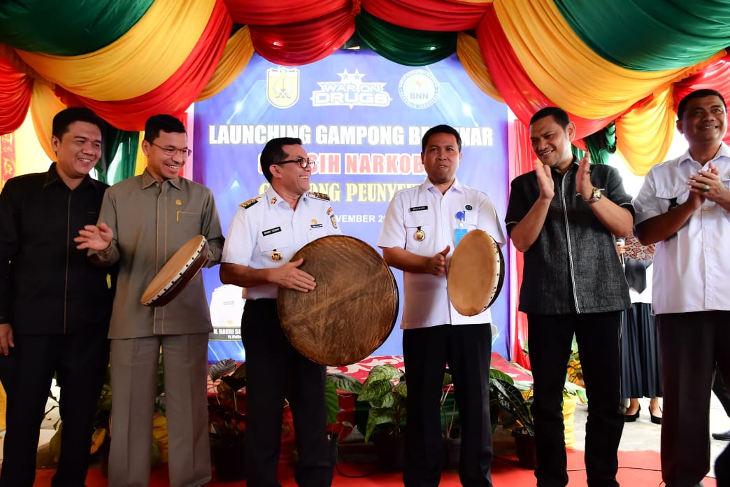 Luncurkan Gampong Bersih Narkoba, Bakri Siddiq: Mari Bersinergi Selamatkan Generasi