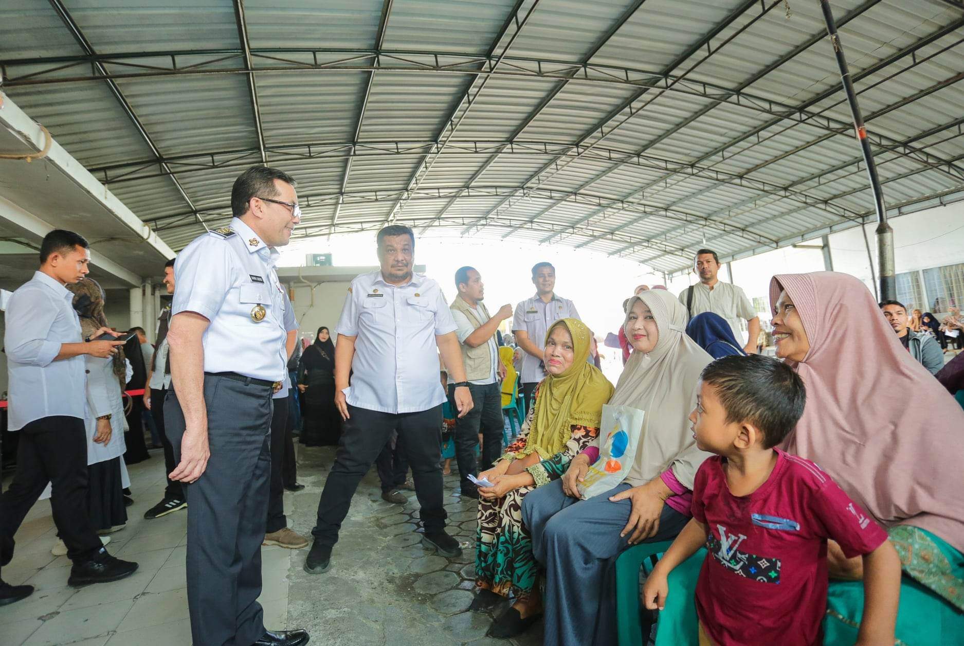 Pj Wali Kota Pantau Langsung Penyaluran BLT-BBM