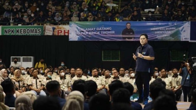 Disukai Milenial, Erick Thohir Bisa Bawa Berkah Elektoral Bagi Ketum Parpol