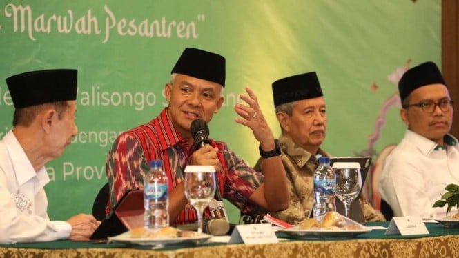 Di Hadapan Ratusan Ulama, Ganjar Pranowo Bicara Bagaimana Menyiapkan Santri ke Depan