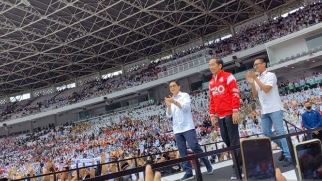 Warganet Protes GBK Digunakan Acara Relawan Jokowi, Begini Penjelasan Panitia