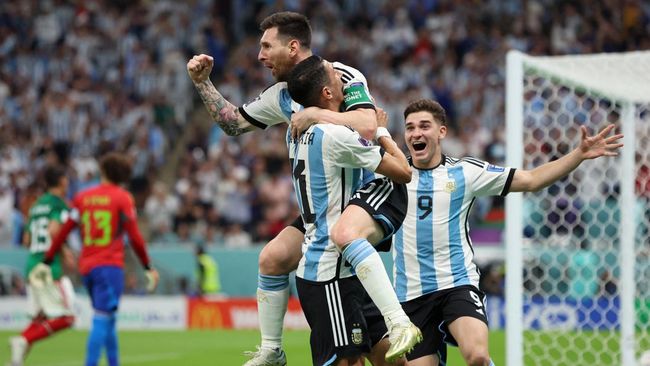 Cara Argentina Lolos ke 16 Besar Piala Dunia 2022