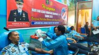 Peringati Hari Hak Asasi Manusia ke 74 Pegawai Lapas Lhoksukon Gelar Donor Darah