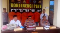 Polres Aceh Tamiang Adakan Komferensi Pers Terkait Kasus Pencurian dan Pelecehan Sex Anak 