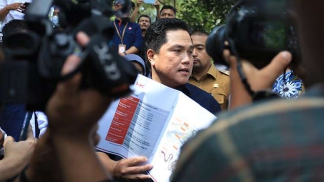 Erick Thohir Disebut Cawapres Terkuat, Figur Favorit Masyarakat