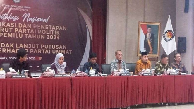 Lolos, Partai Ummat di Pemilu 2024 Dapat Nomor 24