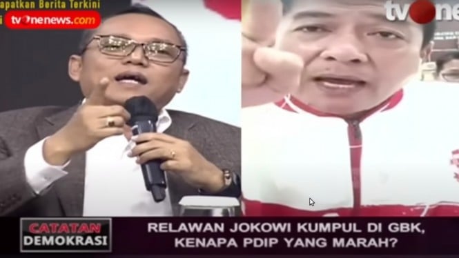 Saling Tunjuk! Elite PDIP Vs Relawan Jokowi: Nggak Usah Sok Bener Lo