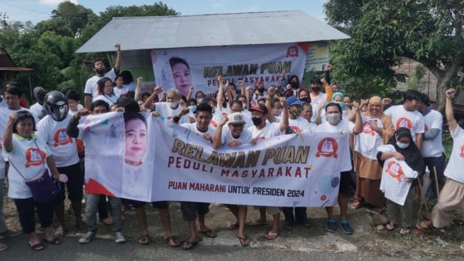 Di Sulawesi Selatan, Relawan Puan Gelar Banyak Kegiatan