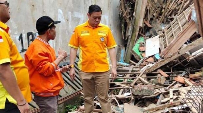 Bantu Korban Gempa Bumi Cianjur, Kosgoro 1957 Langsung ke Posko Pengungsi