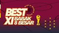 INFOGRAFIS: Best 11 Babak 8 Besar Piala Dunia 2022