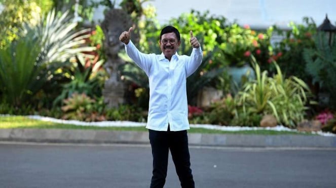 Plate dan Prabowo Sempat Guyon Bahas Rambut Putih di Istana