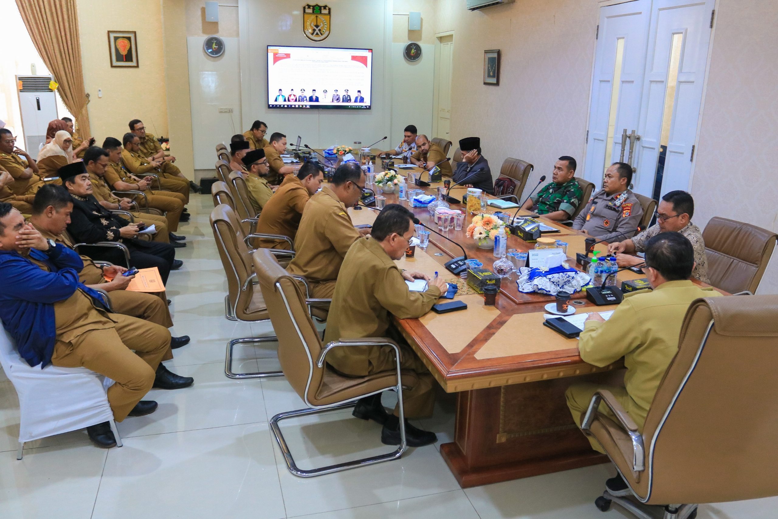 Forkompimda Banda Aceh Gelar Rapat Koordinasi Pengamanan Nataru