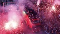 FOTO: Pulang Kampung, Maroko Disambut Bak Juara