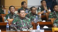 Jenderal Dudung Temani Yudo Margono Fit and Proper Test Calon Panglima TNI