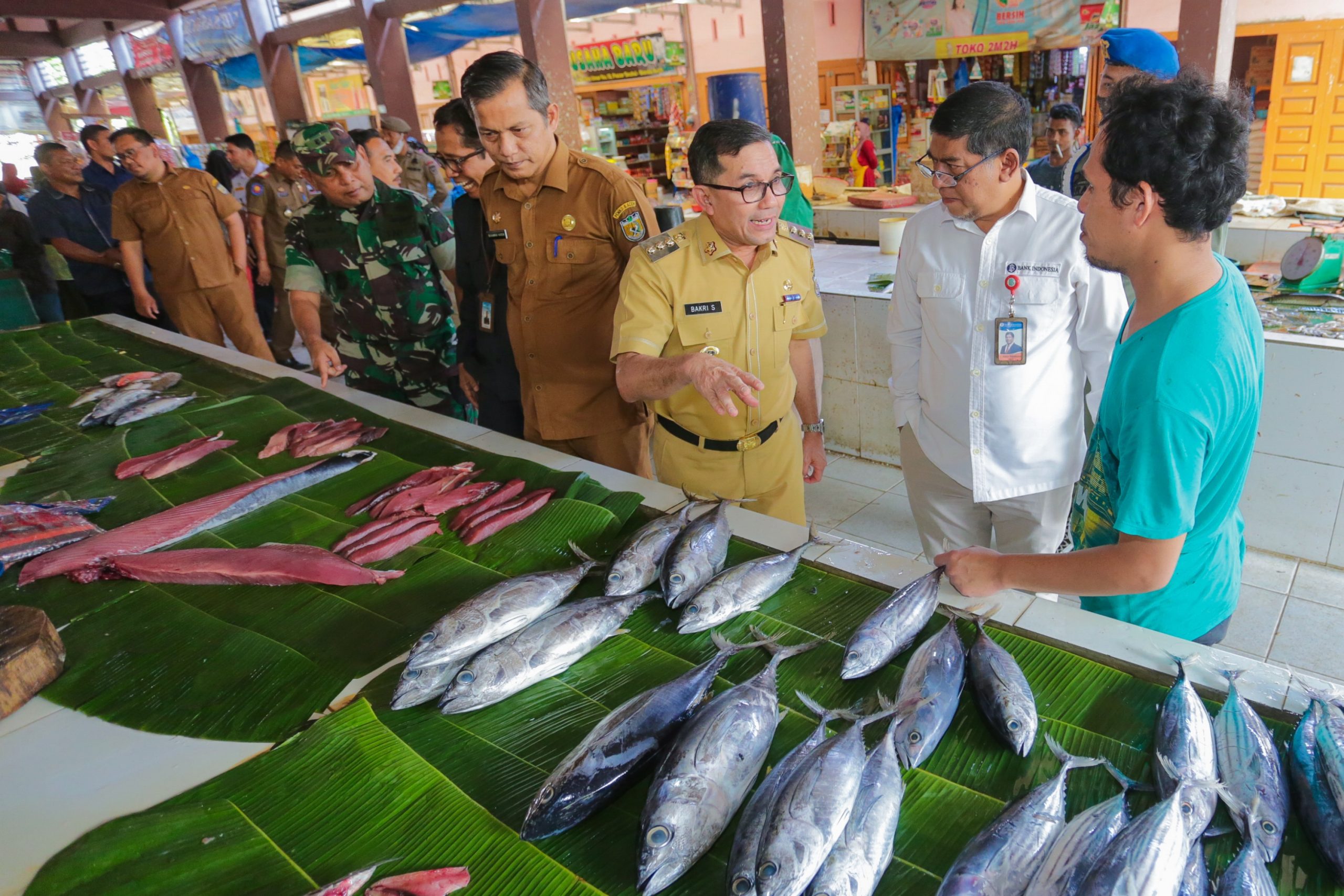 Bakri Siddiq Bersama Forkopimda Sidak Pasar Jelang Akhir Tahun