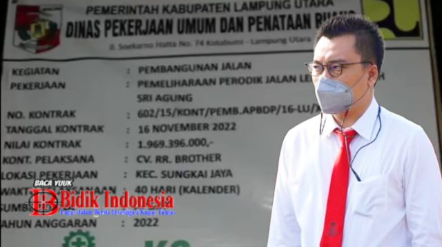 Diatensi Kapolres, Satreskrim Bakal Lakukan Pendalaman Proyek Jalan Dikerjakan Cv RR Brother