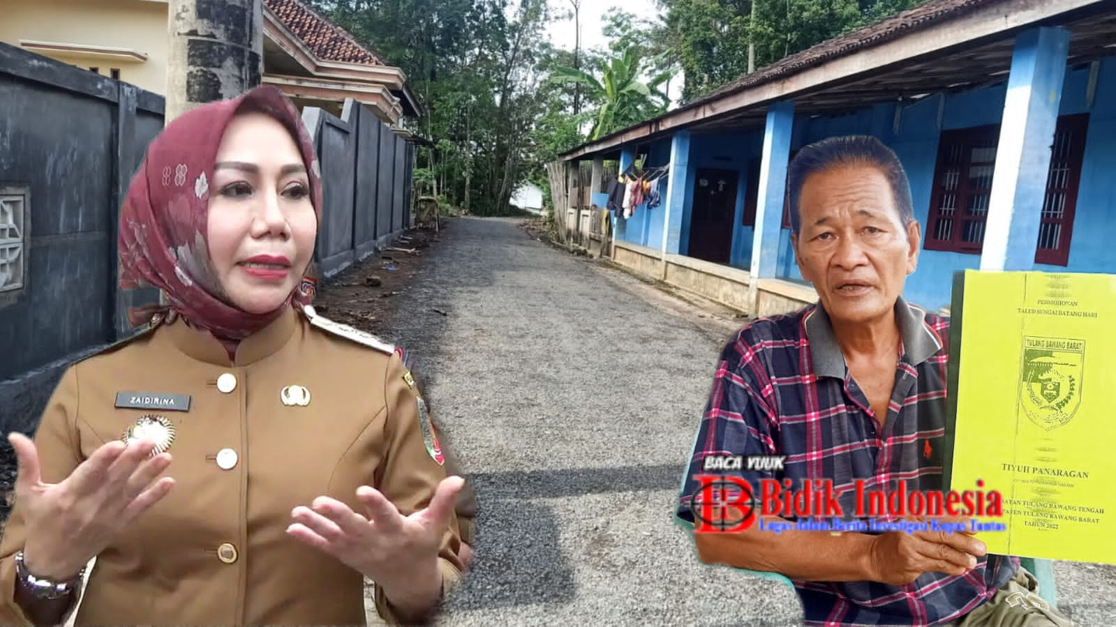 Tokoh Adat Minta Kejari Lirik Proyek Jalan di Tiyuh Pj Bupati Tubaba