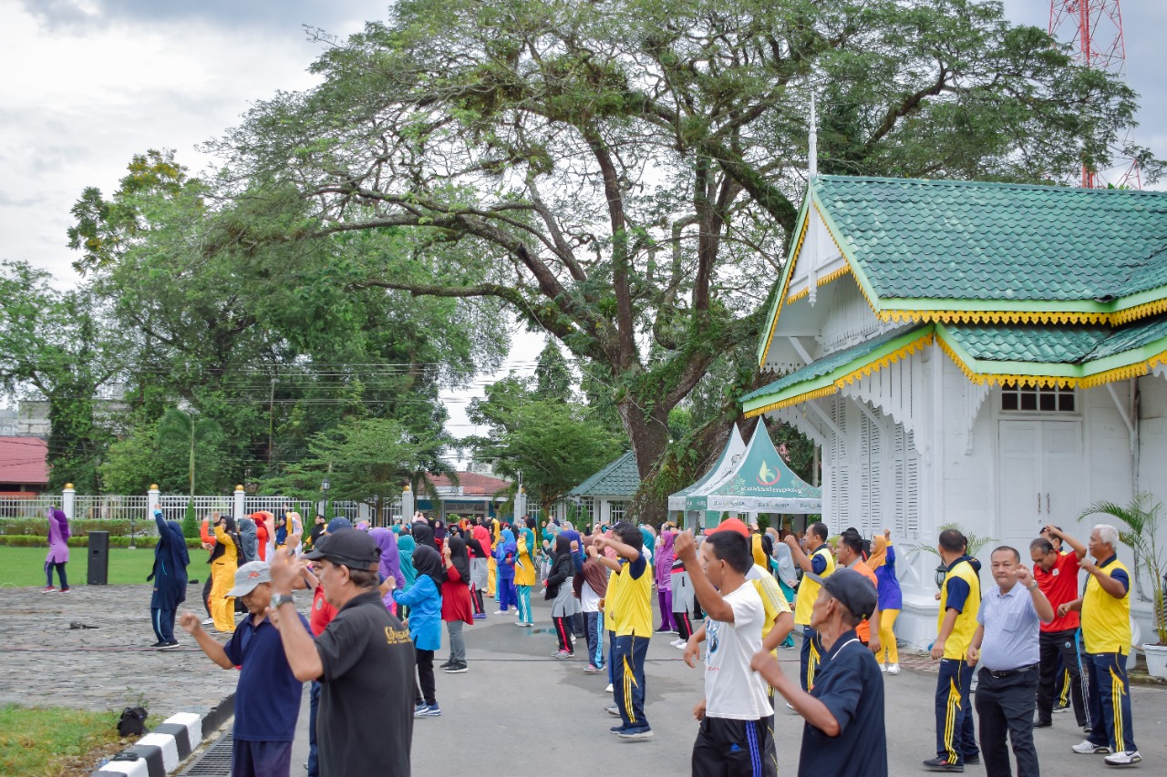 Ikut Skj PJ. Bupati Meurah  Dukung Kampanye Germas