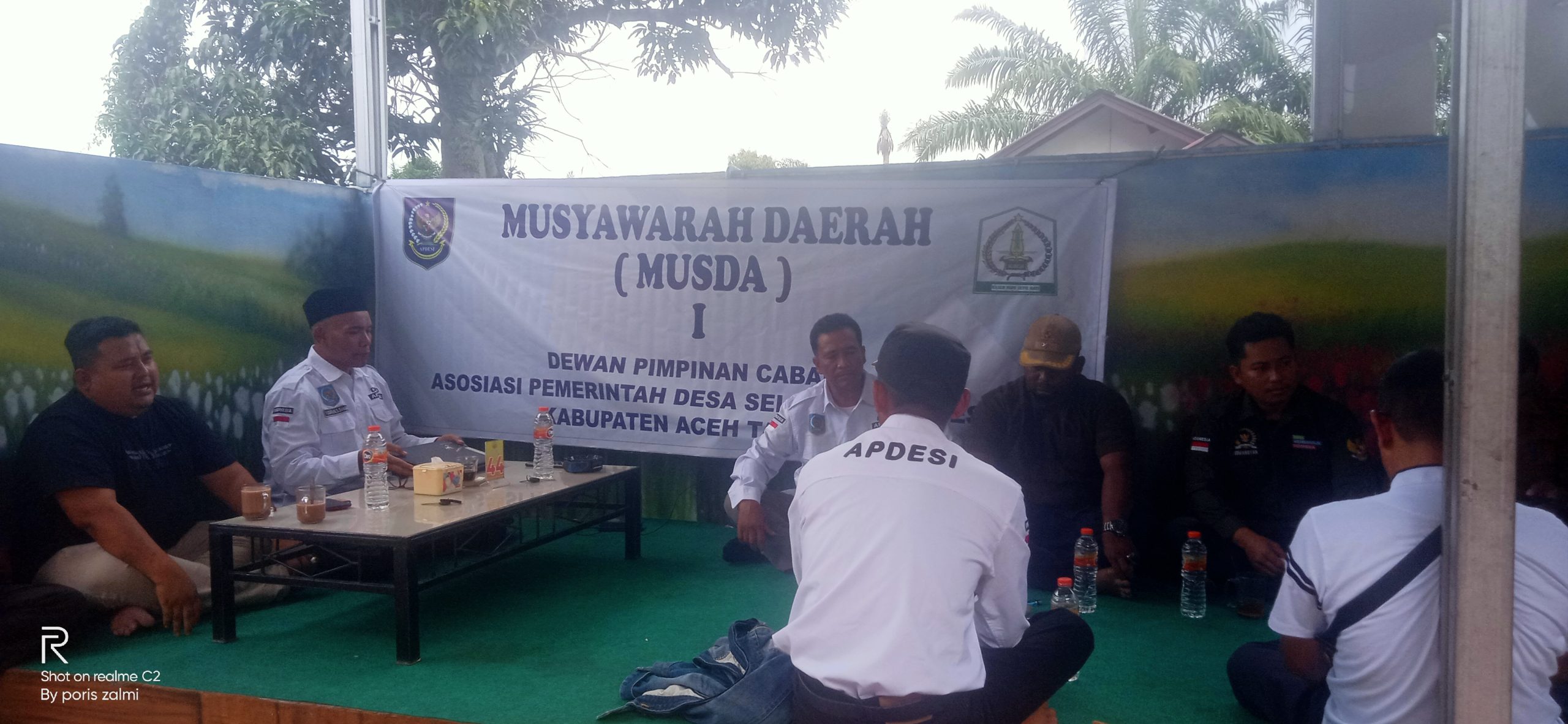 Datuk Penghulu Kabupaten Aceh Tamiang Gelar Musda APDESI I Di Rumoh Aceh 