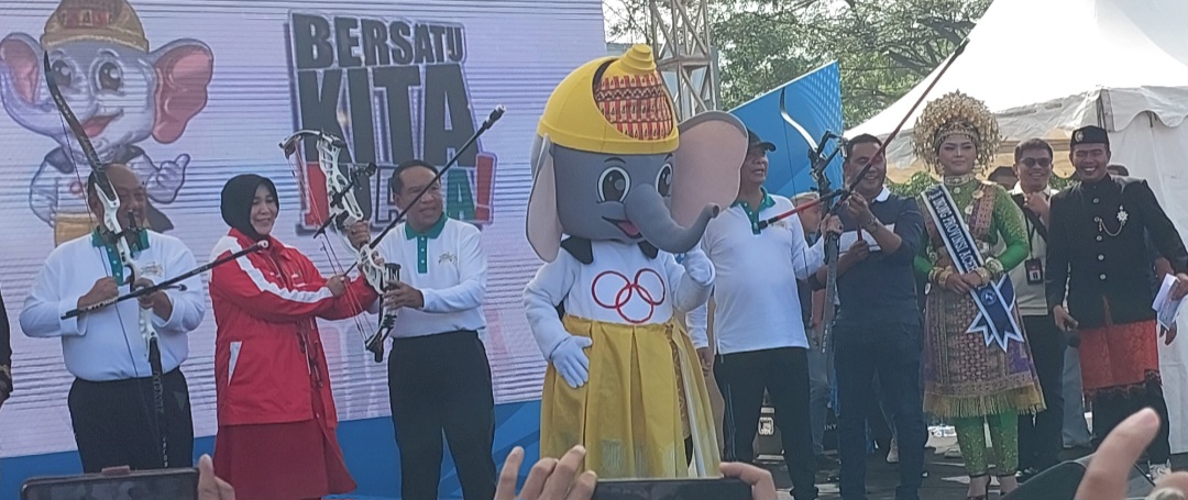 Menpora Luncurkan Gajah Putih (Po Meurah) Sebagai Maskot PON XXI Aceh-Sumut 2024