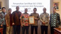 Bank Aceh Raih Sertifikasi SNI ISO 37001 Sistem Manajemen Anti Penyuapan