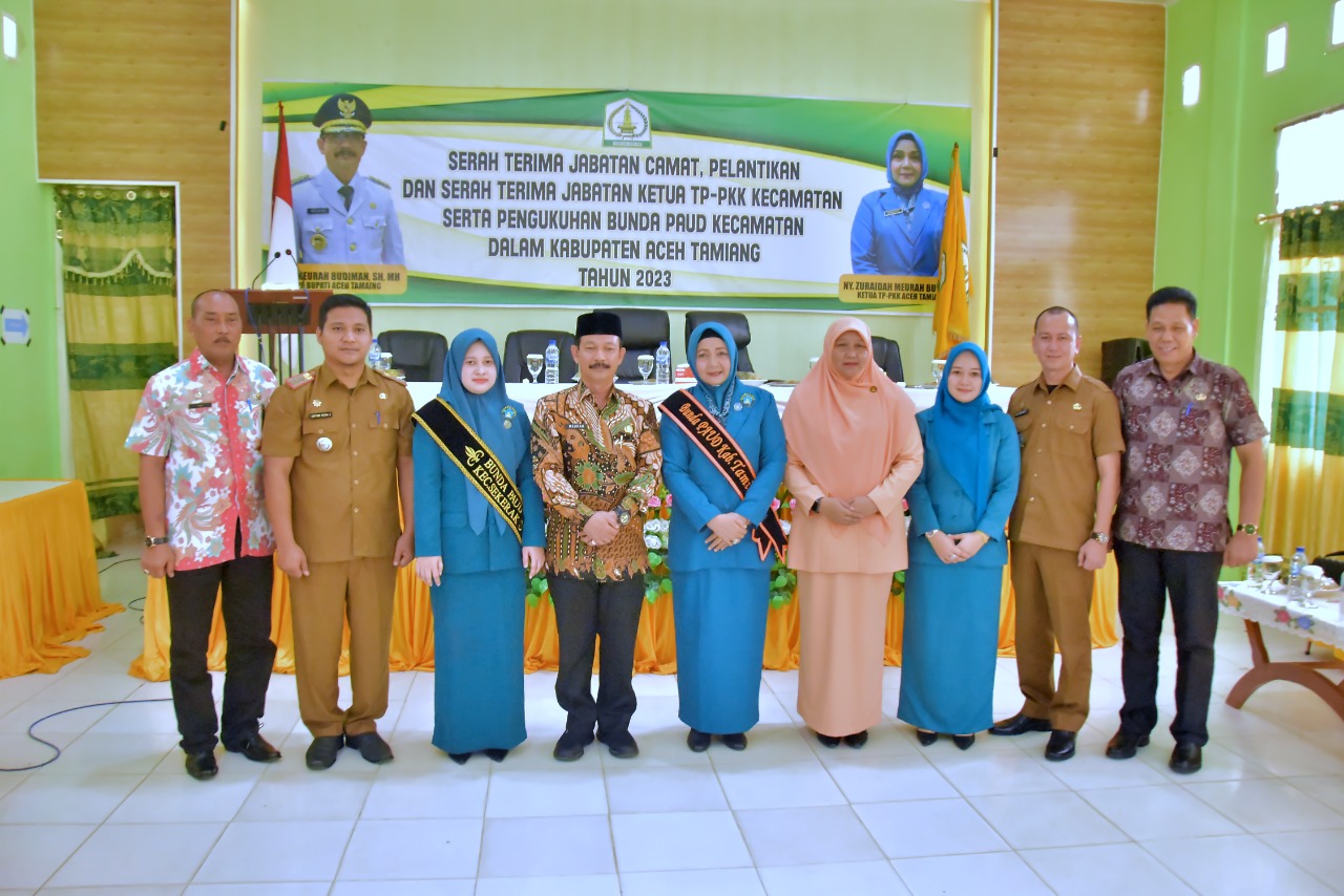 Pj Bupati Aceh Tamiang Sertijab Tiga Kecamatan 