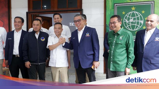 Pertemuan Hangat NasDem ke Sekber Gerindra-PKB, Sinyal Koalisi?