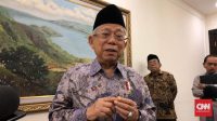 Ma'ruf Amin Pastikan Pemerintah Tak Intervensi KLB PSSI