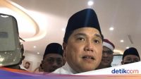 Erick Thohir Bicara 'Nyalon-nyalonin Tapi Nggak Ada yang Dukung'