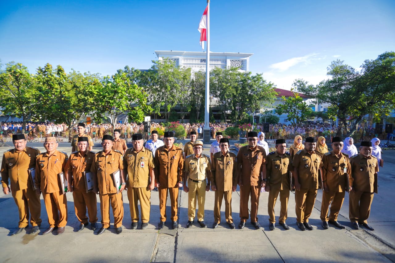 Pj Wali Kota Pimpin Apel Gabungan Perdana 2023