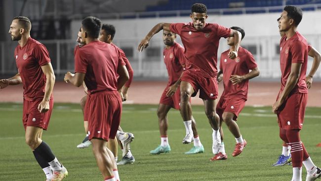 FOTO: Persiapan Terakhir Indonesia Jelang Tumpas Filipina