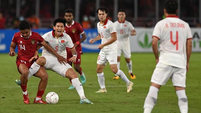 Momen Indah Indonesia Hancurkan Vietnam 3-0 di My Dinh