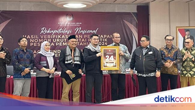 Lolos Peserta Pemilu 2024, Partai Ummat Pegang Nomor Urut 24