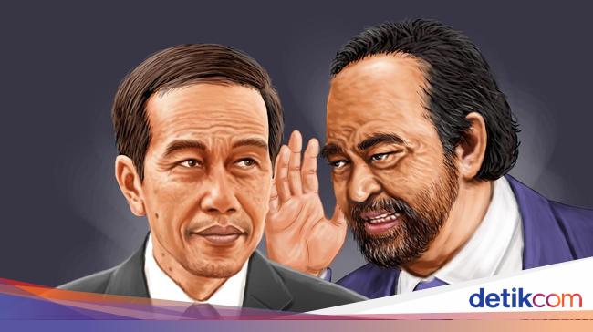 NasDem Tepis Isu Pecah Kongsi Surya Paloh dan Jokowi