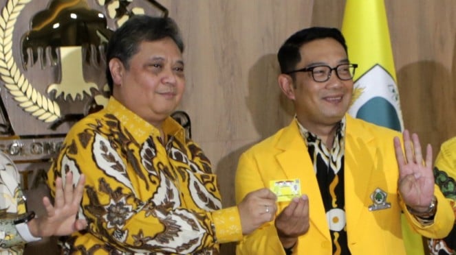 Gabung Golkar, Ridwan Kamil Jabat Wakil Ketua Umum Bidang Penggalangan Pemilih