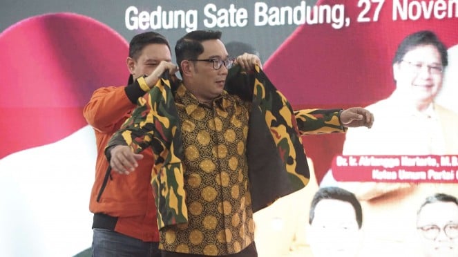 Ridwan Kamil Gabung Golkar, PAN: Capres Golkar Airlangga Hartarto